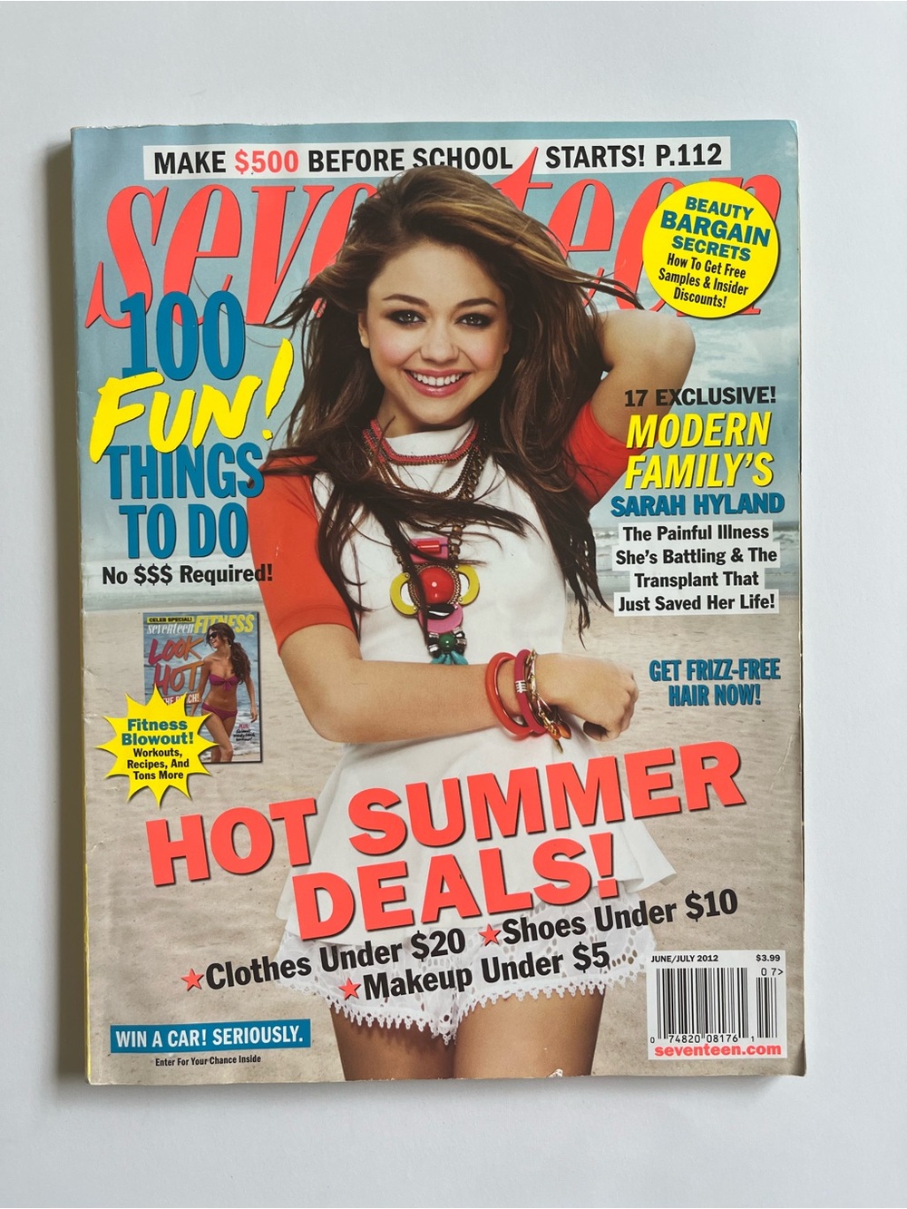 Seventeen Magazine June/July 2012 - Sarah Hyland Cover